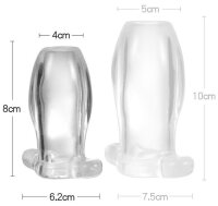 Plug Tunnel Anal Nymbus Transparent 7 x 4 cm