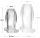 Plug Tunnel Anal Nymbus Transparent 7 x 4 cm