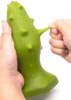 Silicone plug Monster Spike M 12 x 4,5cm Green