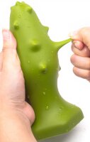 Silicone plug Monster Spike L 14  x 5,5cm Green