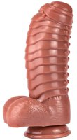 Dildo Monster Carapace 22 x 10cm Brown