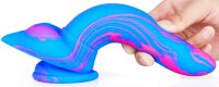 Dildo Banadick 15 x 4cm Blue-Pink