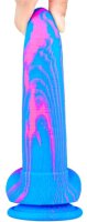Dildo Banadick 15 x 4cm Blue-Pink
