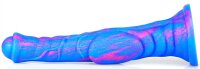 Dildo Dog Long 26 x 6cm Blue-Pink