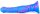 Dildo Dog Long 26 x 6cm Blue-Pink