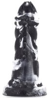 Dildo Nox 18 x 6cm Black-White