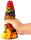 Dildo Pythor 17 x 6cm Multicolour