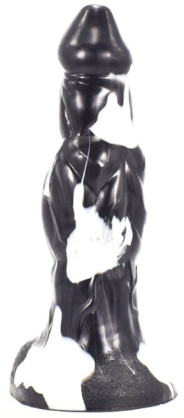 Dildo Wolorz 20 x 6cm Black-White