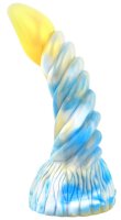 Arkan Dildo 18 x 5cm Gold-Blue