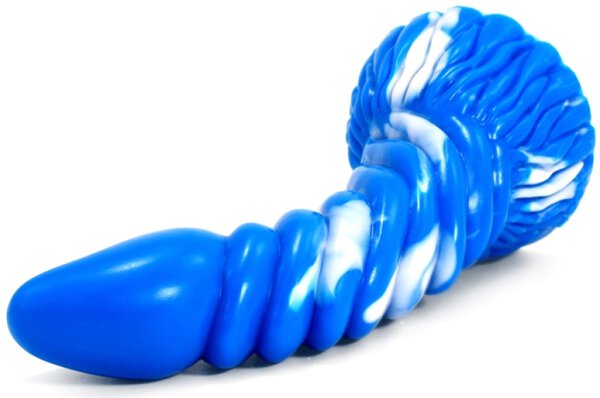 Arkan Dildo 18 x 5cm Blue-White