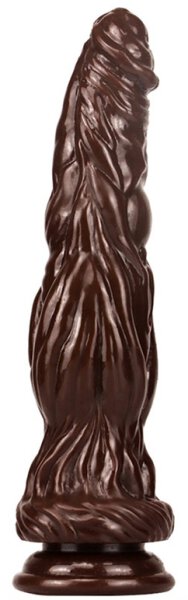 Lifelike 26 cm Dildo Pagoda Marron