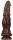 Lifelike 26 cm Dildo Pagoda Marron