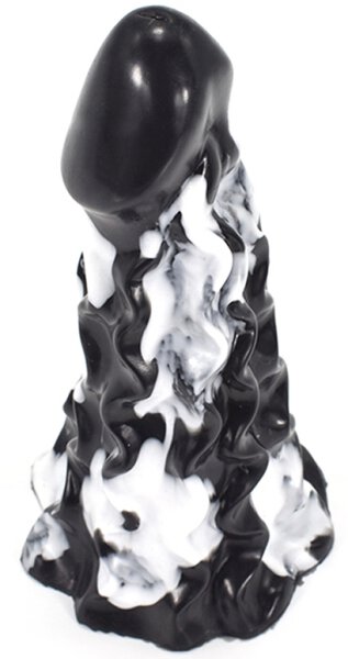 Himiks Dildo 18 x 8cm Black-White