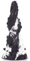 Dildo Tentamix 15 x 5.5cm Black-White