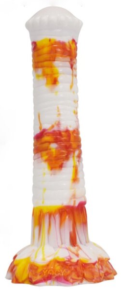 Dildo Tork 23 x 5.5cm White-Orange
