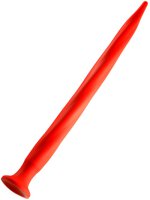 Long Stretch Worm Dildo N°5 64 x 5.2cm Red