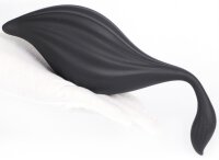 Bulby L Silicone Plug 17 x 8cm Black