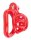 Lyfy Short Chastity Cage 4 x 3.3 cm Red