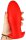 Silicone plug Saurus Egg XL  20  x 7,4cm Red