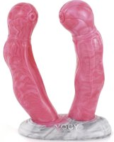 Double monster dildo Mini Dak 11 x 2.5cm