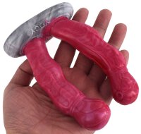 Double monster dildo Mini Dak 11 x 2.5cm