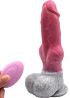 Vibrating dildo monster Viby Greedy 16 x 6cm