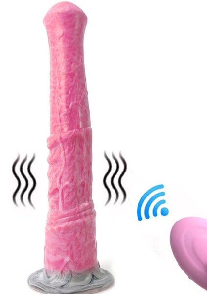 Vibrating dildo monster Viby Horse 27 x 5cm