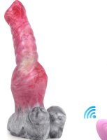 Vibrating dildo monster Viby Mamthy 22 x 6.5cm