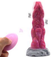 Vibrating dildo monster Viby Carty 18 x 5.5cm