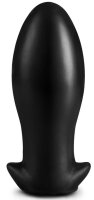 Silicone plug Saurus Egg XXXL 19 x 9.5cm Black