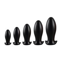 Plug Drakar Egg M 12 x 5.5cm Black