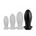 Plug Drakar Egg XL 16.5 x 7.5cm Black