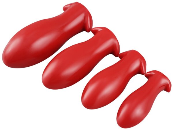 Plug Drakar Egg L 14 x 6.5cm Red