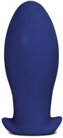 Silicone Plug Saurus Egg XL  16.5 x 7.5cm Marine