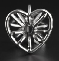 Heart Line metal plug S 5.5 x 2.9cm