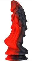 Dildo Dragon Zomay 18 x 6cm Black-Red