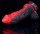 Dildo Dragon Yong 15 x 5.5cm Black-Red