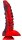 Dildo Dragon Sarkan 19 x 4.5cm Black-Red