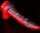 Dildo Dragon Sarkan 19 x 4.5cm Black-Red