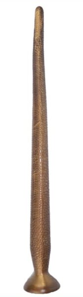 Monster Slang long dildo 55 x 4cm Gold