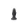 Silicone plug Monster Spike M 12 x 4.5cm Black