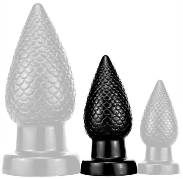 Plug Pinecock  M 10 x 4.5cm Black