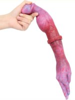 Double Dildo Hand Monster 42 x 6cm