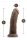 DR. Skin Silicone Dr Shepherd 8 Inch Dildo With Suction Cup Chocolate 20,3cm