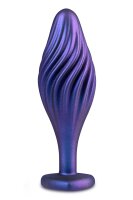 Anal Adventures Matrix Swirling Bling Plug Sapphire 3,8cm