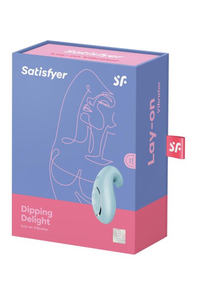Satisfyer Dipping Delight Light Blue