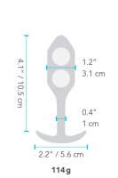 B-Vibe Snug Plug 2 Coral