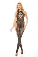 Love Me Harder Bodystocking Black, OS