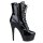 Erogance Lack High Heel Stiefelette D1020 Größe 36 - 44