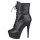Erogance PU High Heel Stiefelette D1020 Größe 36 - 44